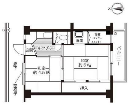 滋賀県長浜市加田町 田村駅 2K マンション 賃貸物件詳細