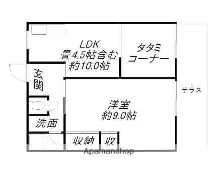 滋賀県野洲市行畑1丁目 野洲駅 1LDK アパート 賃貸物件詳細