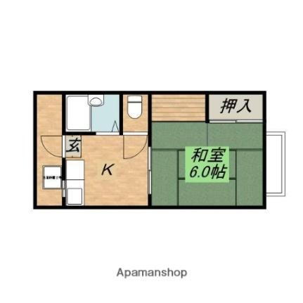 滋賀県甲賀市水口町名坂 貴生川駅 1K アパート 賃貸物件詳細