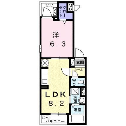 滋賀県守山市伊勢町 栗東駅 1LDK アパート 賃貸物件詳細