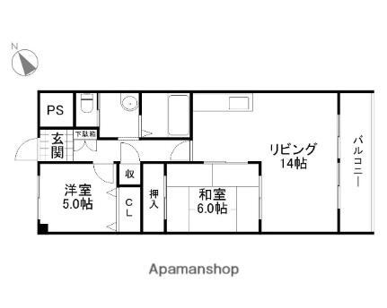 滋賀県栗東市霊仙寺6丁目 栗東駅 2LDK マンション 賃貸物件詳細