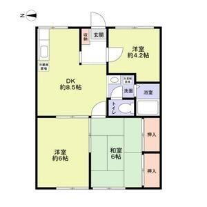 大阪府茨木市鮎川4丁目 茨木市駅 3DK アパート 賃貸物件詳細