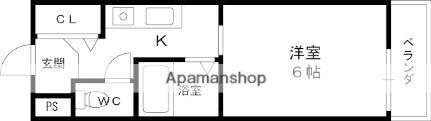 大阪府枚方市長尾家具町3丁目 長尾駅 1K マンション 賃貸物件詳細