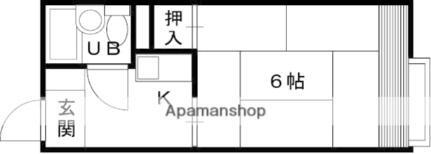 大阪府枚方市田口1丁目 枚方市駅 1K アパート 賃貸物件詳細