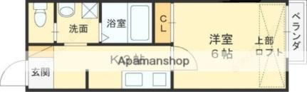 大阪府東大阪市立花町 額田駅 1K アパート 賃貸物件詳細