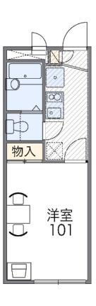 レオパレスシオン 2階 1K 賃貸物件詳細