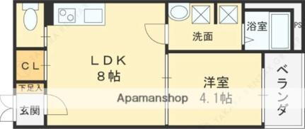 大阪府東大阪市瓢箪山町 瓢箪山駅 1LDK アパート 賃貸物件詳細