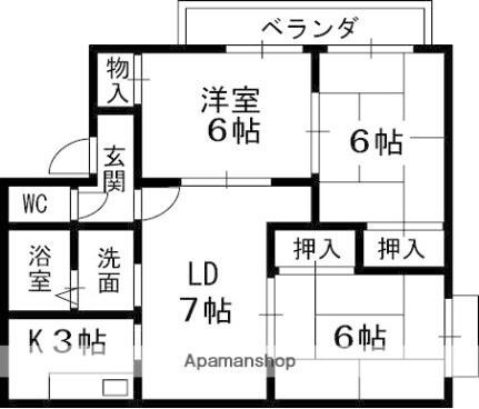 ティアーレ 2階 3LDK 賃貸物件詳細