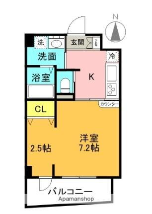 大阪府枚方市磯島元町 枚方市駅 1K マンション 賃貸物件詳細