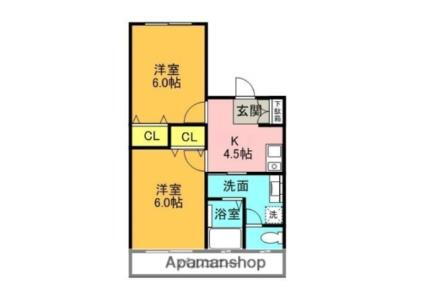 大阪府枚方市楠葉面取町2丁目 樟葉駅 2K マンション 賃貸物件詳細