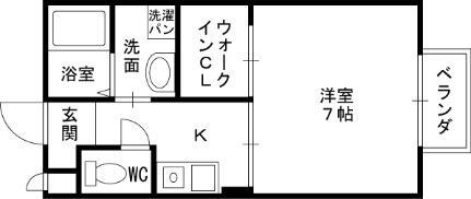 大阪府茨木市東太田4丁目 摂津富田駅 1K アパート 賃貸物件詳細