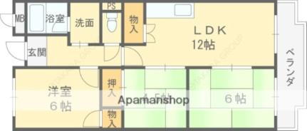 大阪府寝屋川市国松町 香里園駅 3LDK マンション 賃貸物件詳細