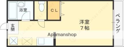 メゾン北花田 3階 ワンルーム 賃貸物件詳細