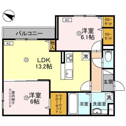 大阪府堺市西区上野芝向ヶ丘町2丁 上野芝駅 2LDK アパート 賃貸物件詳細