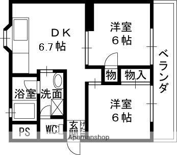 大阪府大阪市城東区永田2丁目 放出駅 2DK マンション 賃貸物件詳細