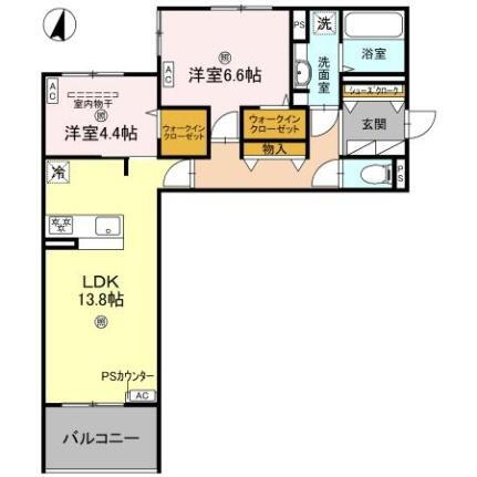 ＴＯＲＩＳＩＡ　Ｒｅｖｅ 2階 2LDK 賃貸物件詳細