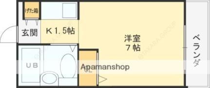 大阪府東大阪市小若江3丁目 弥刀駅 1K マンション 賃貸物件詳細