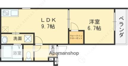 大阪府東大阪市友井3丁目 弥刀駅 1LDK アパート 賃貸物件詳細