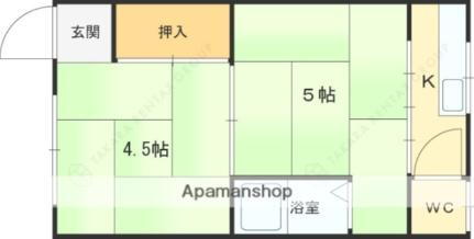 大阪府堺市東区引野町2丁 初芝駅 2K アパート 賃貸物件詳細