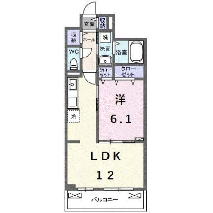 ベル　ハイネス 2階 1LDK 賃貸物件詳細
