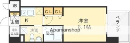 大阪府大阪市城東区鴫野西2丁目 大阪城公園駅 1K マンション 賃貸物件詳細