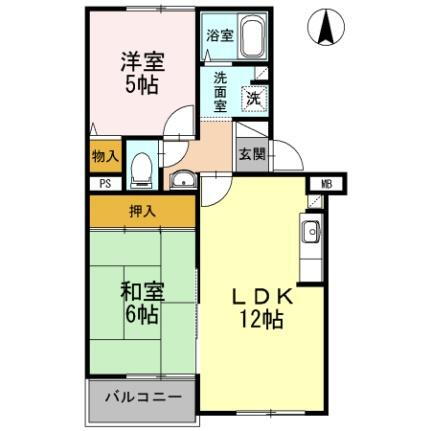 大阪府豊中市旭丘 桃山台駅 2LDK アパート 賃貸物件詳細