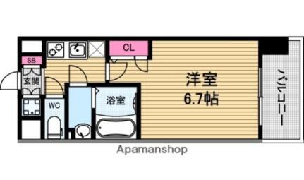 大阪府大阪市中央区瓦屋町2丁目 松屋町駅 1K マンション 賃貸物件詳細