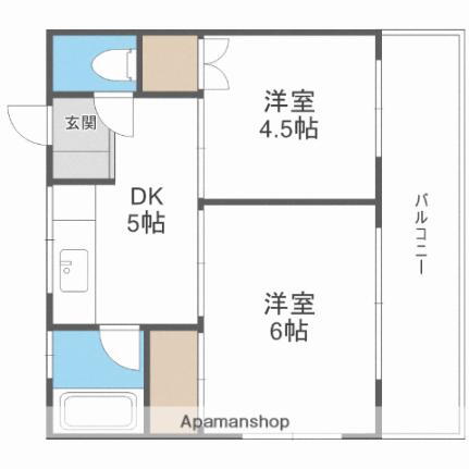 兵庫県尼崎市西難波町1丁目 立花駅 2DK マンション 賃貸物件詳細