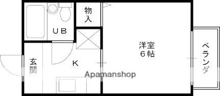 兵庫県西宮市甲東園1丁目 甲東園駅 1K アパート 賃貸物件詳細