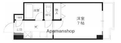 オード夙川 6階 1K 賃貸物件詳細
