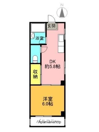 ライフプラザ今津 1階 1DK 賃貸物件詳細