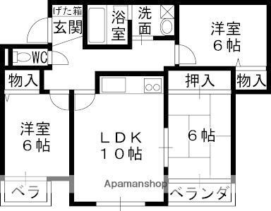 兵庫県西宮市結善町 苦楽園口駅 2LDK マンション 賃貸物件詳細
