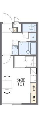 レオパレス若草 2階 1K 賃貸物件詳細