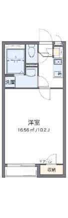 クレイノニジ 2階 1K 賃貸物件詳細