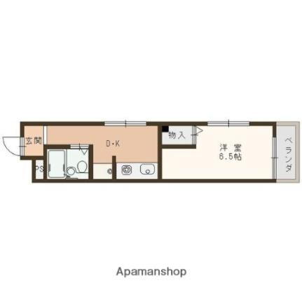 兵庫県姫路市元町 山陽姫路駅 1DK マンション 賃貸物件詳細