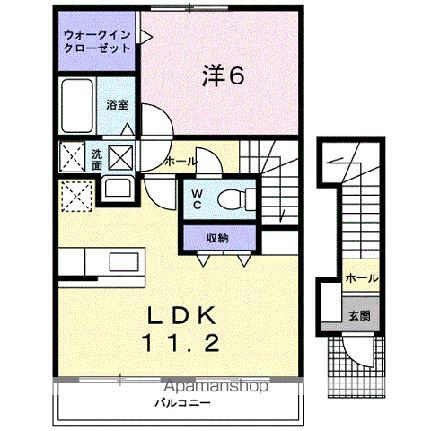 和歌山県和歌山市鳴神 日前宮駅 1LDK アパート 賃貸物件詳細