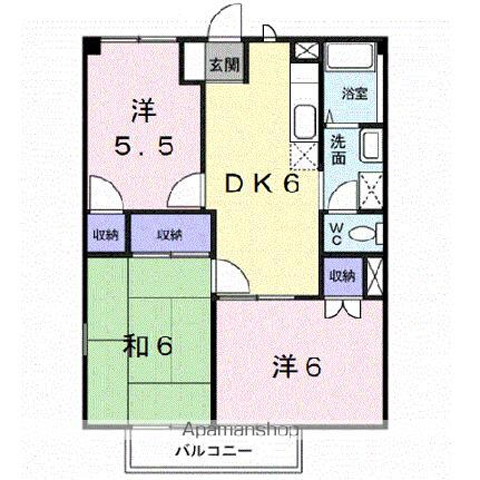 プロムナード菖蒲Ｉ 1階 3DK 賃貸物件詳細