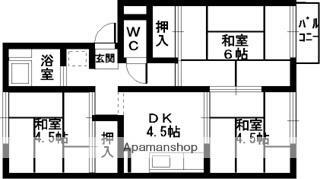 和歌山県和歌山市福島 紀ノ川駅 3DK アパート 賃貸物件詳細