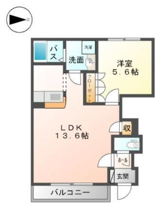 ゴーディアス 1階 1LDK 賃貸物件詳細