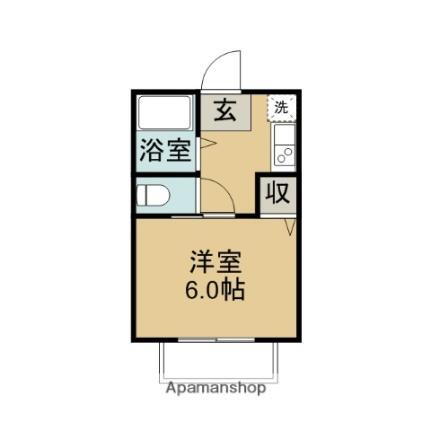 島根県松江市浜乃木1丁目 1K アパート 賃貸物件詳細