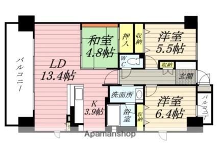 ポレスター野田屋町 9階 3LDK 賃貸物件詳細