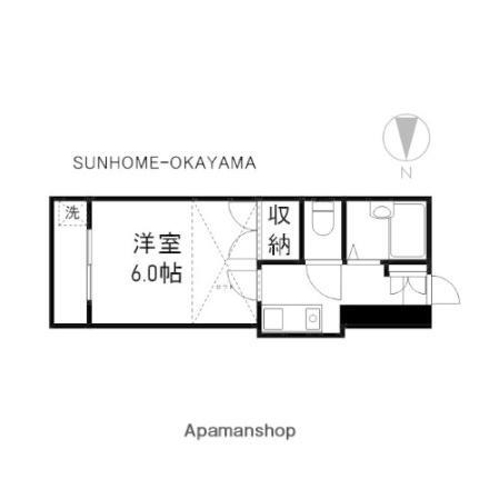 岡山県岡山市北区大安寺西町 大安寺駅 1K アパート 賃貸物件詳細