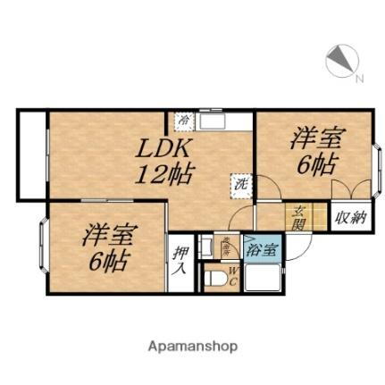 岡山県岡山市南区大福 備前西市駅 2LDK アパート 賃貸物件詳細
