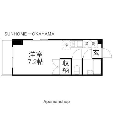 セイントヴィラ医大南 4階 ワンルーム 賃貸物件詳細