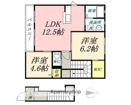 岡山県岡山市中区湊 東山岡電ミュージアム駅 2LDK アパート 賃貸物件詳細