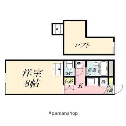 岡山県岡山市北区今6丁目 大元駅 1K アパート 賃貸物件詳細