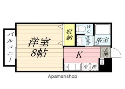 岡山県岡山市北区花尻みどり町 北長瀬駅 1K アパート 賃貸物件詳細