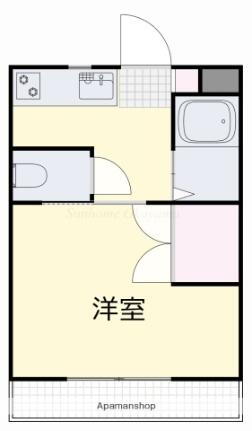 岡山県岡山市北区旭本町 清輝橋駅 1K マンション 賃貸物件詳細