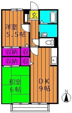 岡山県岡山市北区撫川 庭瀬駅 2DK アパート 賃貸物件詳細