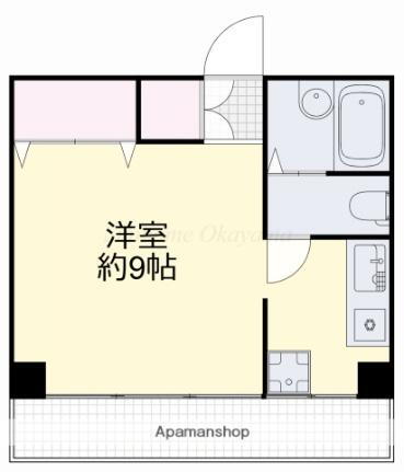 岡山県岡山市北区撫川 庭瀬駅 ワンルーム マンション 賃貸物件詳細